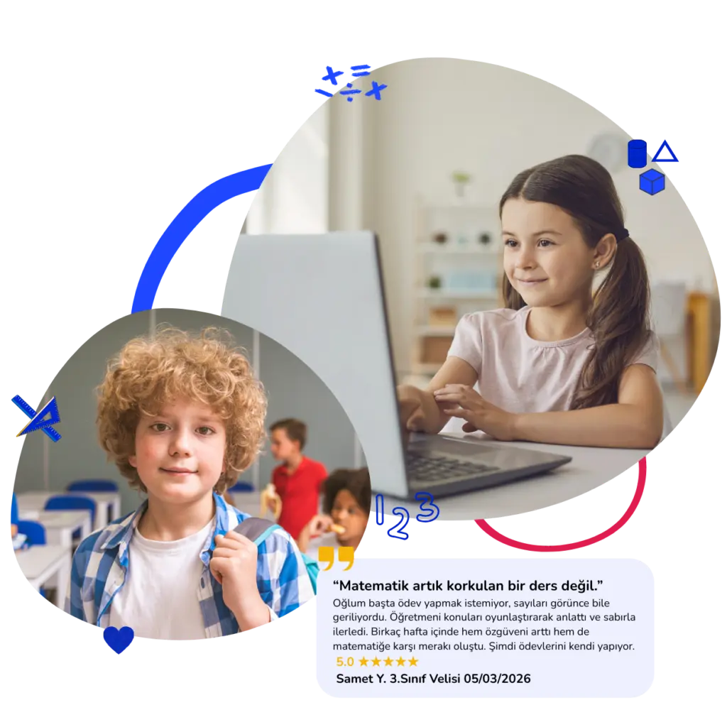 İlkokul öğrencileri için online matematik özel ders eğitimi
